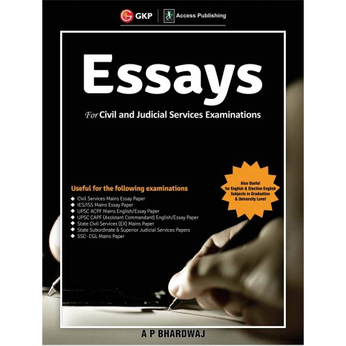 GKP's Essays for Civil and Judicial Services Examinations by A. P. Bhardwaj | JMFC 2019